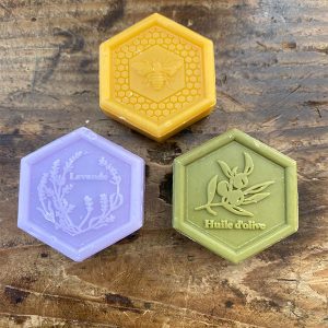 Savons hexagonaux 25 g - La Maison du Lavandin Puimoisson